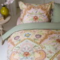 PIP Studio Saluti Grandi Pastel Cotton Quilt Cover Set King - Floral Print Design - SuperSaverAU - view 4