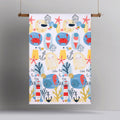 Happy Kids Seaside Glow in the Dark Quilt Cover Set - Single, 180 Thread Count - SuperSaverAU - view 3