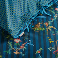 PIP Studio Singerie Dark Blue Cotton Quilt Cover Set King - Decorative Scenes Print - SuperSaverAU - view 2