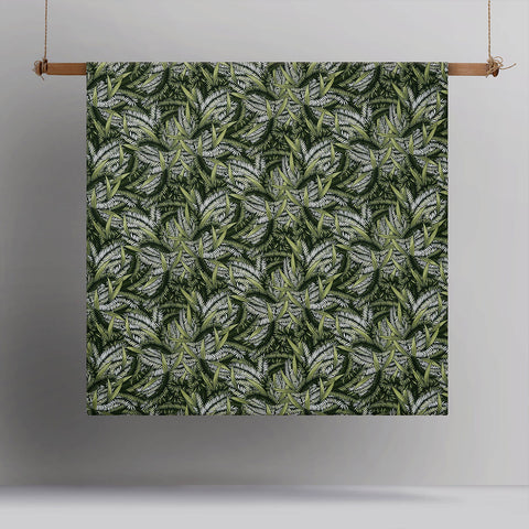 Accessorize Styx Washed Cotton Printed Quilt Cover Set Queen - Foliage Design - SuperSaverAU - view 1