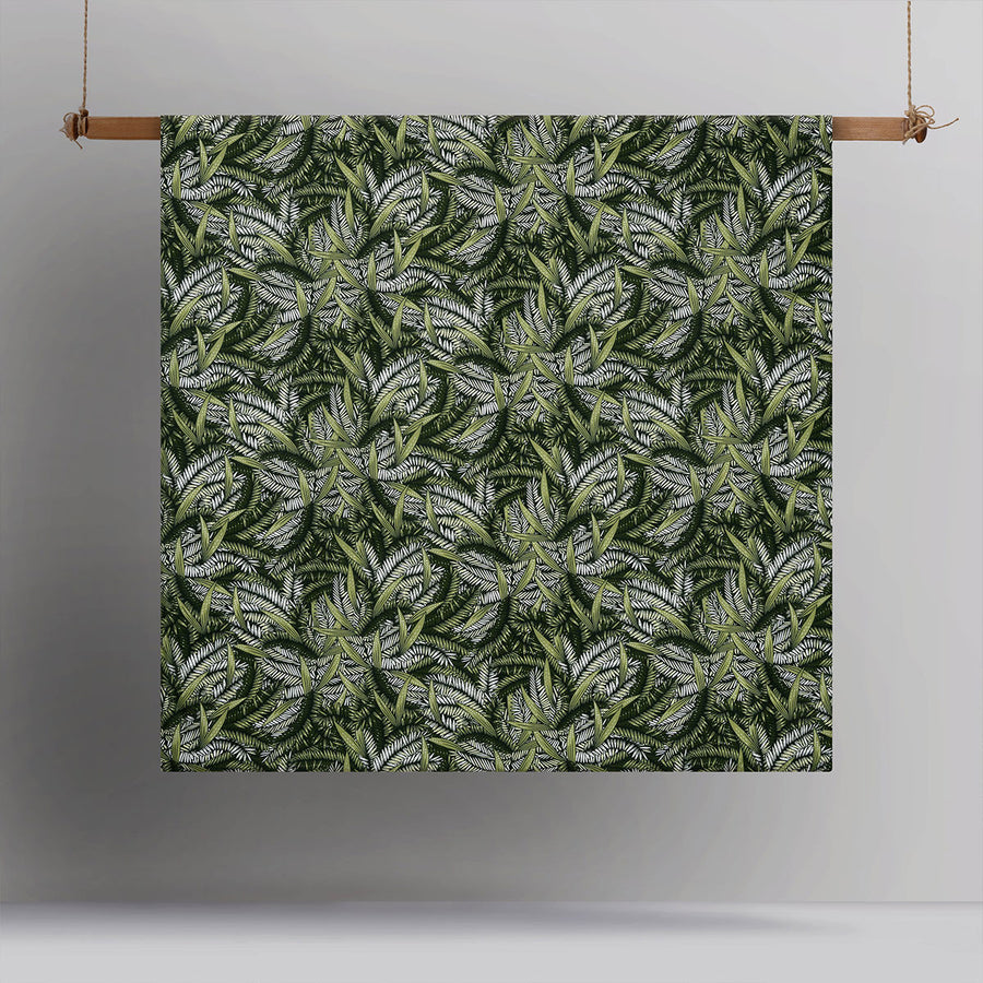 Accessorize Styx Washed Cotton Printed Quilt Cover Set Queen - Foliage Design - SuperSaverAU - view 1