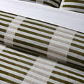 Vintage Design Homewares Tempo Green Quilt Cover Set Cotton Queen - SuperSaverAU - view 3