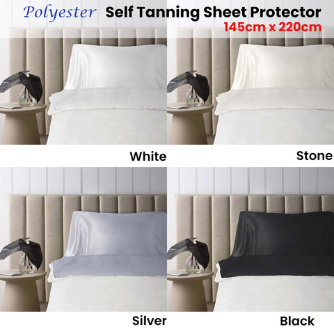 Accessorize Self Tanning Polyester Sheet Protector 145cm x 220cm - Machine Washable - SuperSaverAU - view 1