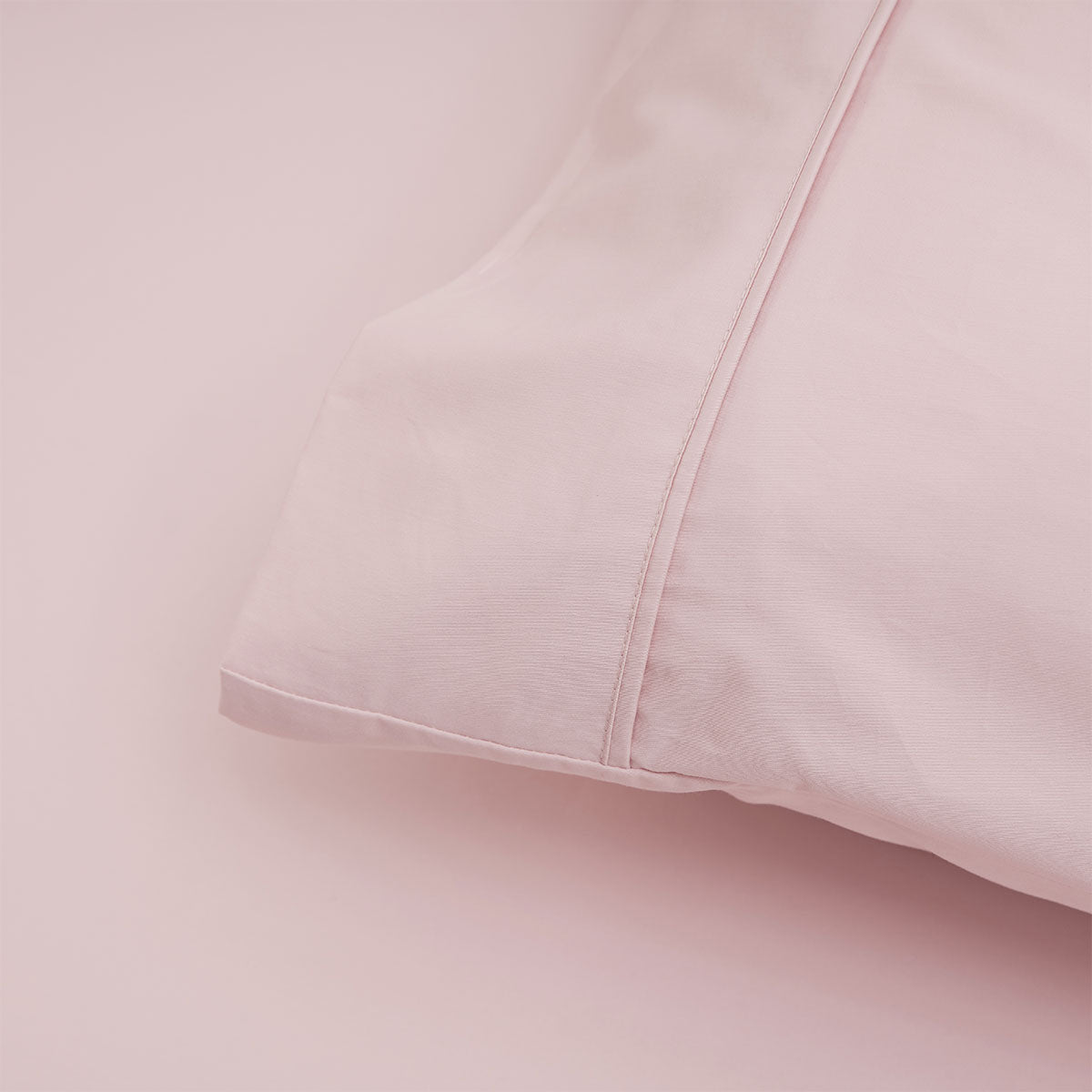 Accessorize 400TC Blush Bamboo Cotton Sheet Set 40cm Wall Queen - Hypoallergenic