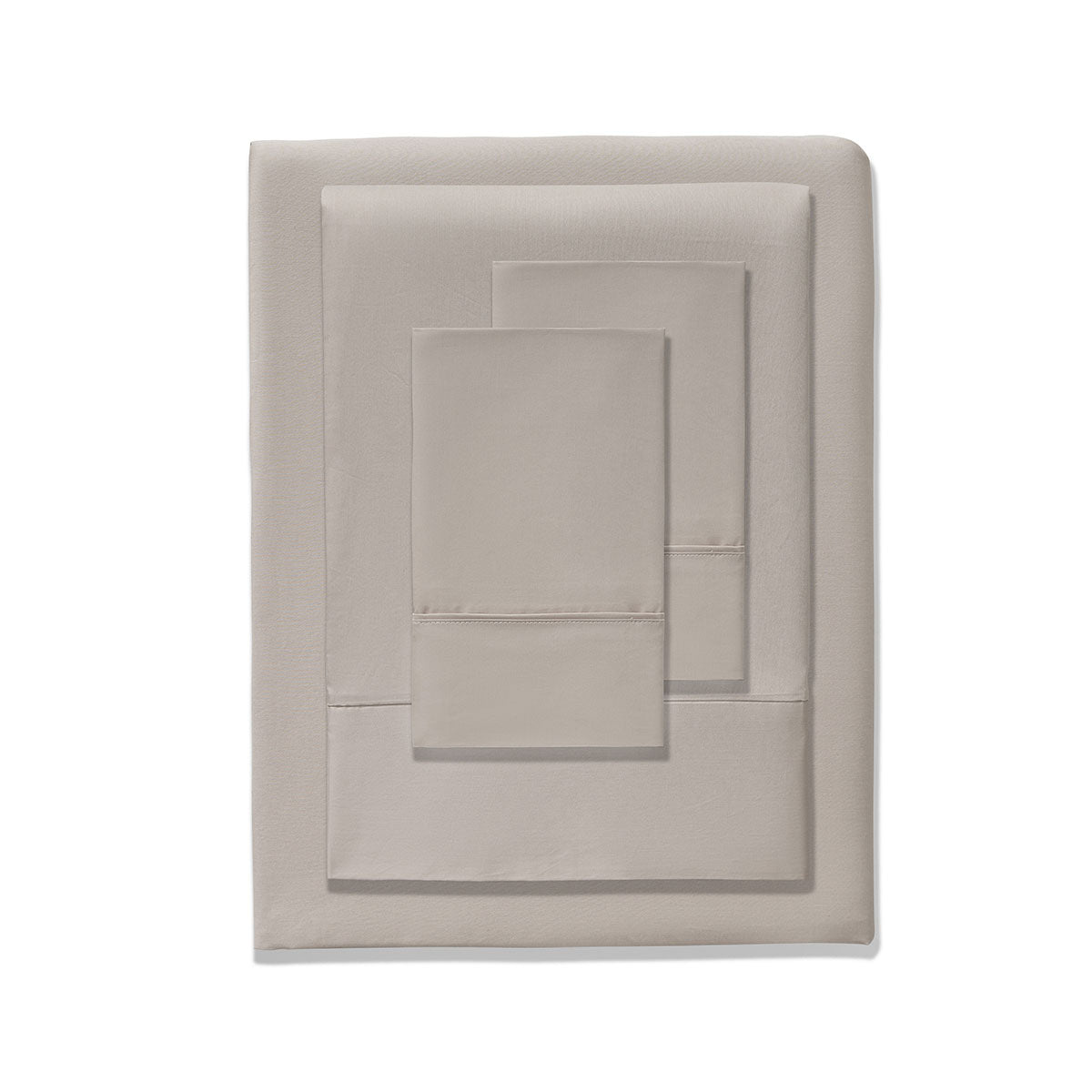 Accessorize 400TC Stone Bamboo Cotton Sheet Set 40cm Wall Queen - Hypoallergenic, Soft Finish - SuperSaverAU - view 2