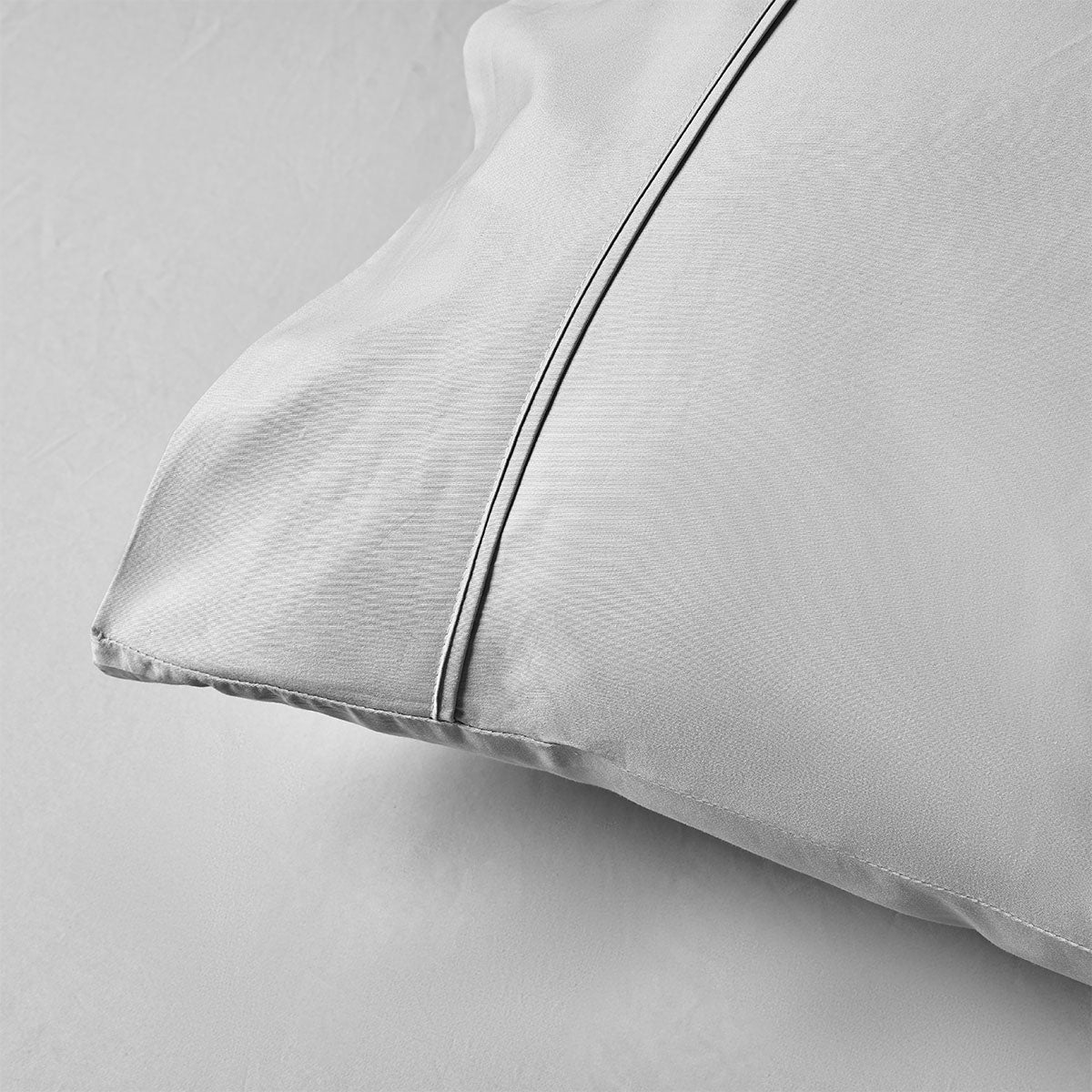 Accessorize 400TC Grey Bamboo Cotton Mega Sheet Set 50cm Wall - Queen - SuperSaverAU - view 2