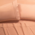 Accessorize Cotton Flannelette Sheet Set 40cm Wall Terracotta King - Warm & Stylish - SuperSaverAU - view 1