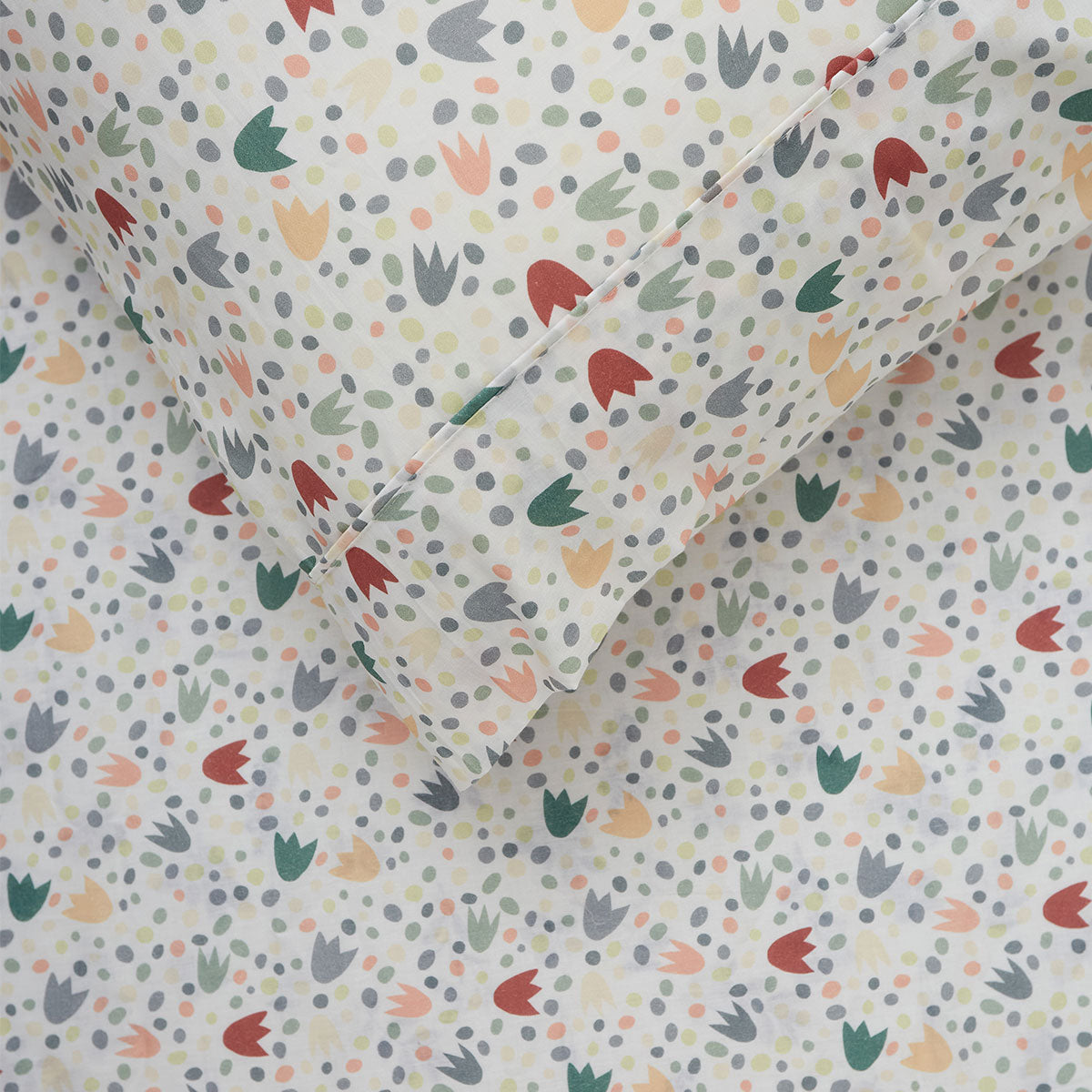 Happy Kids Dino Mania Cotton Sheet Set - Green, Double