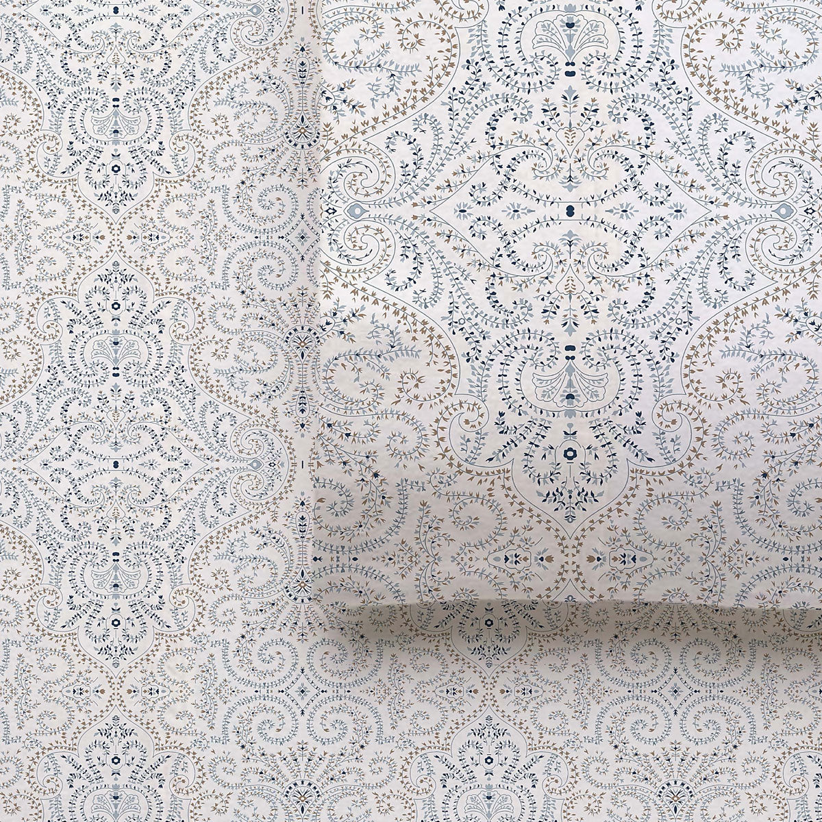 Accessorize Cotton Flannelette Sheet Set 40cm Wall Maya Print Queen - SuperSaverAU - view 1