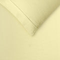 Vintage Design Homewares 100% Linen Butter Sheet Set Double - Breathable & Cozy - SuperSaverAU - view 2