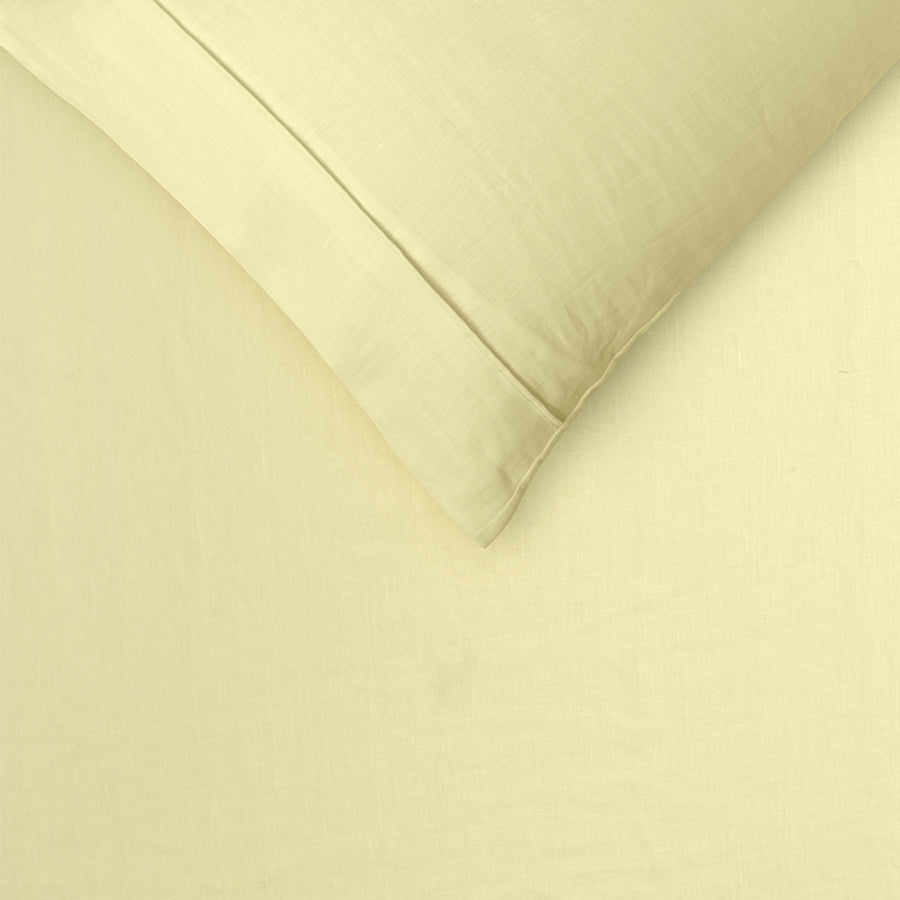 Vintage Design Homewares 100% Linen Butter Sheet Set Queen - Breathable & Cozy - SuperSaverAU - view 1