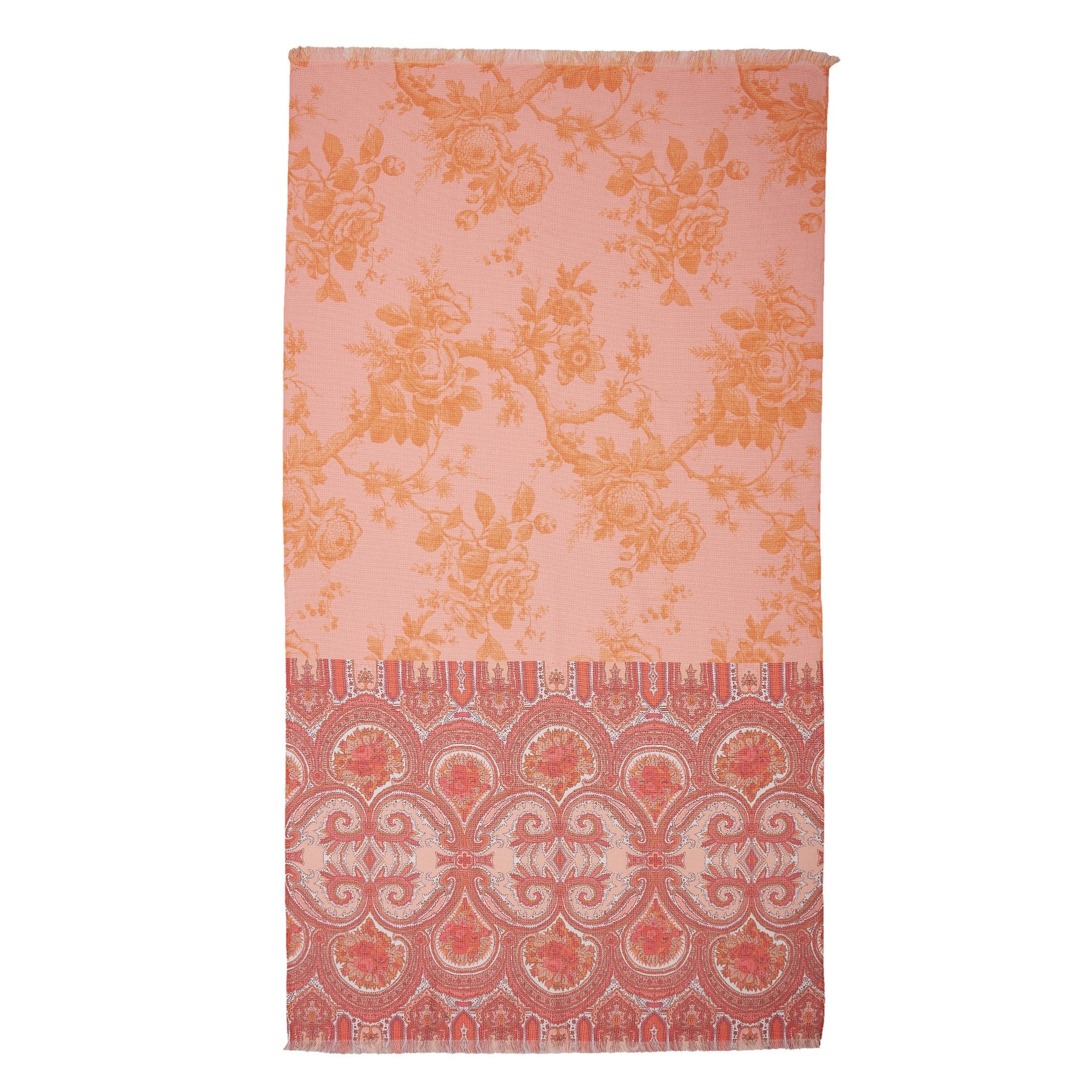 Oilily Digital Print Large Towel 100 x 180 cm - Bright Rose, 100% Cotton - SuperSaverAU - view 1