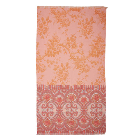 Oilily Digital Print Large Towel 100 x 180 cm - Bright Rose, 100% Cotton - SuperSaverAU - view 1