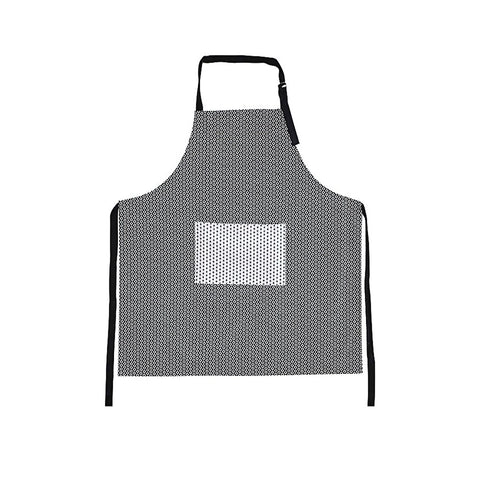 IDC Homewares 100% Cotton Apron, Floral Print Design, 85 x 90 cm, Marigold Black - SuperSaverAU - view 1