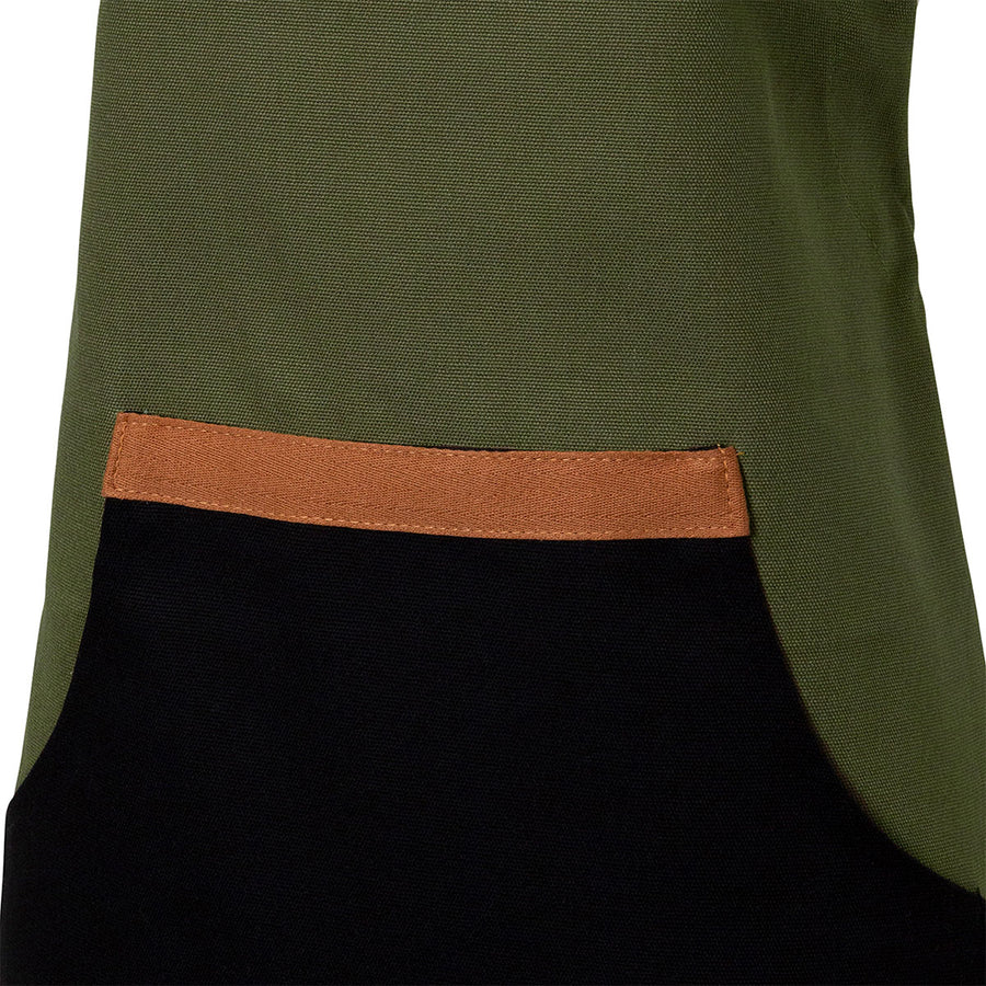 J Elliot Home Selby Cotton Apron 83 x 68 cm Quilted Design AZO Free Dyes - SuperSaverAU - view 1