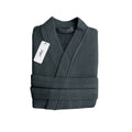 J Elliot Home Camila Cotton Waffle Bath Robe L - Coal, 100% Cotton, Machine Washable - SuperSaverAU - view 1