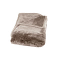 J Elliot Home 800GSM Luxury Winter Thick Mink Blanket Beige King - SuperSaverAU - view 1