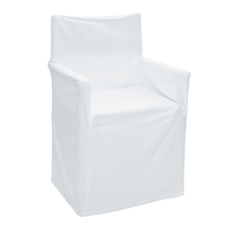 IDC Homewares Cotton Director Chair Cover by IDC Homewares - White - SuperSaverAU - view 1