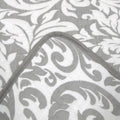 Jane Barrington Grey & White Lightly Quilted Jacquard Reversible Coverlet Set Queen - SuperSaverAU - view 2