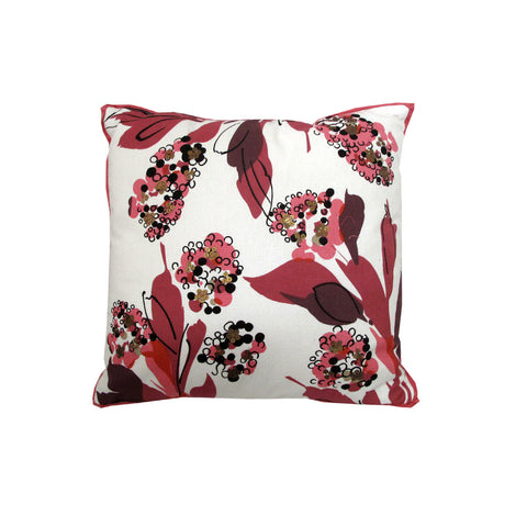 IDC Homewares Amelia Applique Pink Filled Cushion 43 x 43 cm - Floral Design - SuperSaverAU - view 1