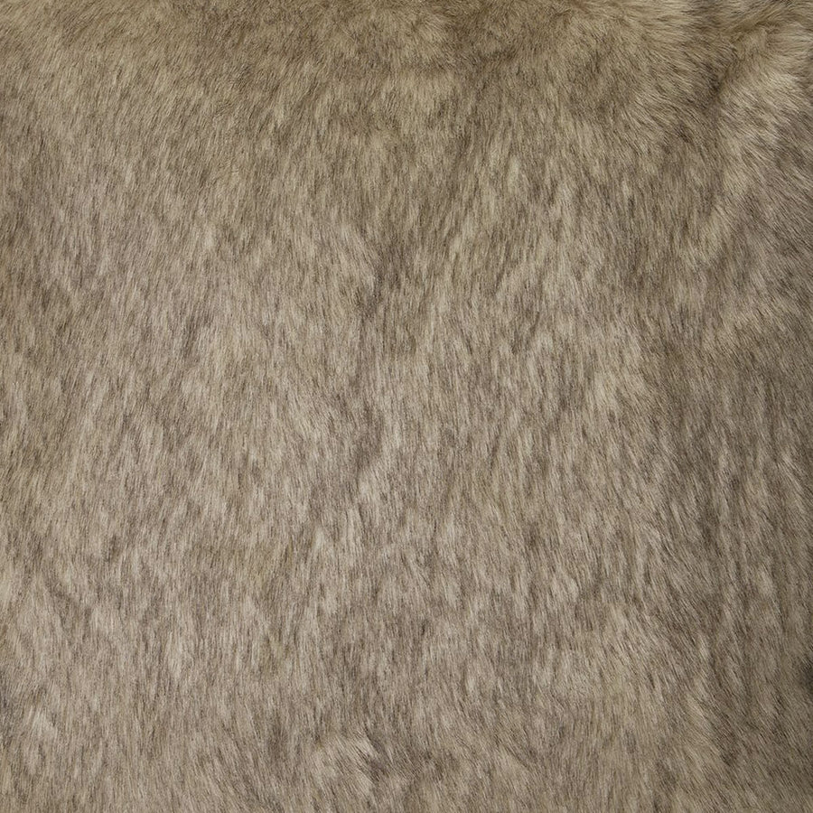 J Elliot Home Brown Fox Faux Fur Cushion 50 x 50cm - Double Sided, Polyester - SuperSaverAU - view 1