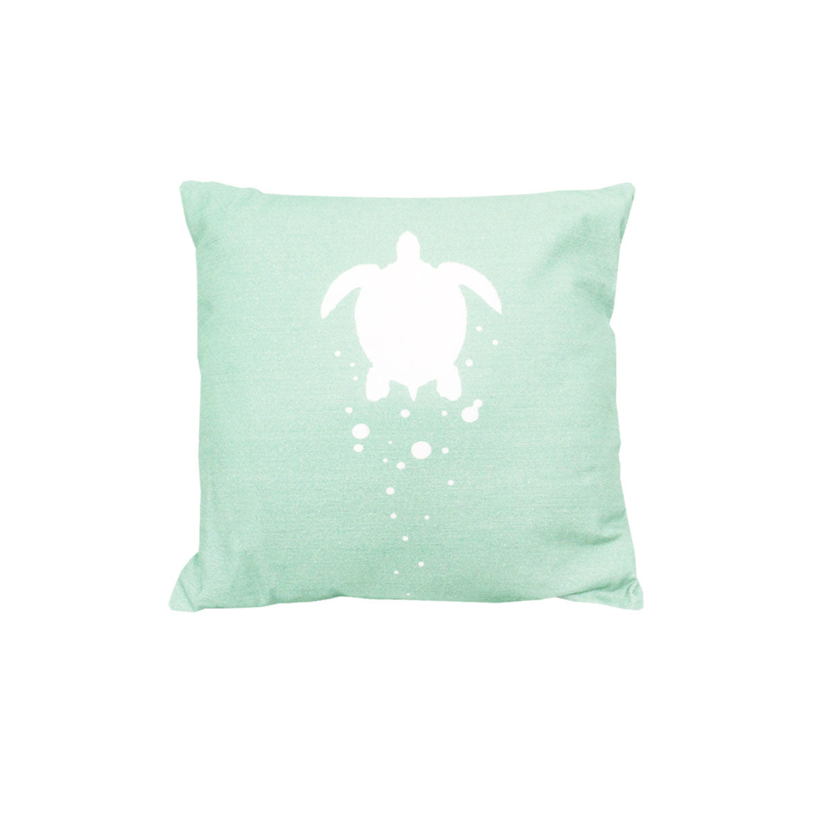 J.elliot Turtle Print Filled Cushion 43 x 43 cm - Glacier Blue