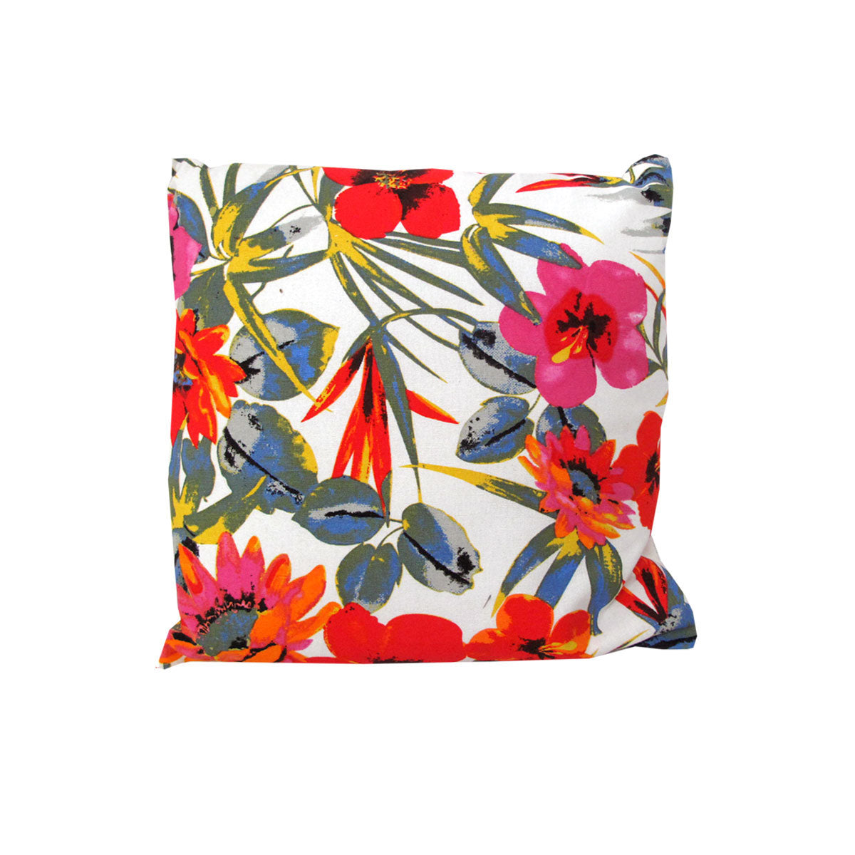 J.elliot Kalani Floral Filled Cushion 43 x 43 cm - Colorful Tropical Design - SuperSaverAU - view 1