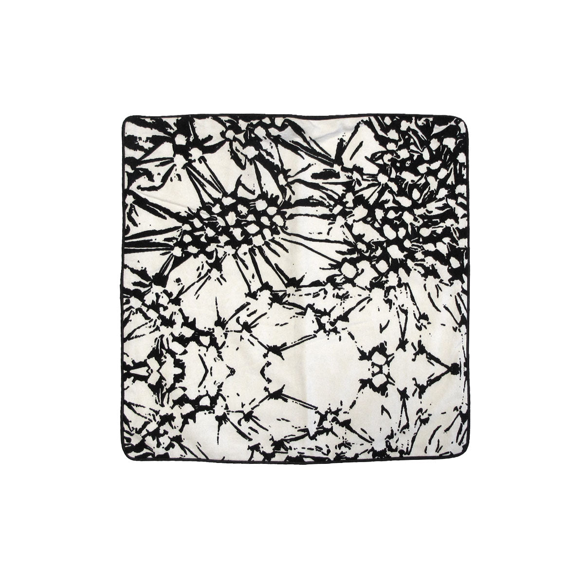 J Elliot Home Aida Black Printed Cotton Cushion Cover 43 x 43cm - Modern Design - SuperSaverAU - view 1