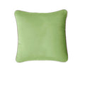 J.elliot 100% Cotton Cushion Cover 43 x 43 cm Leaf Green - Solid Colour Design - SuperSaverAU - view 1