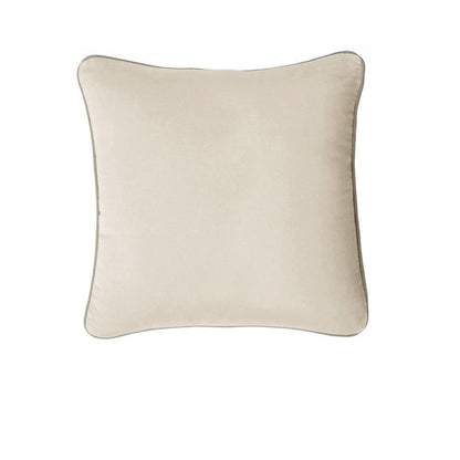 J.elliot 100% Cotton Cushion Cover 43 x 43 cm - Solid Colour Design, Linen