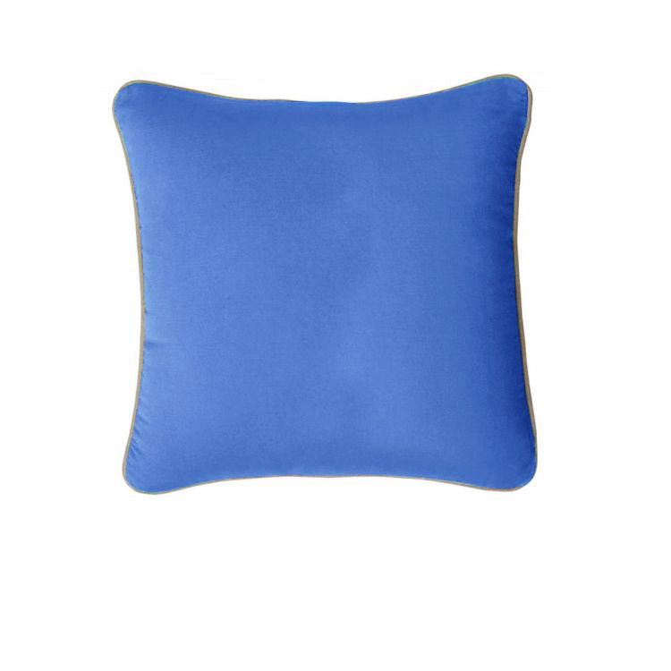 J.elliot 100% Cotton Cushion Cover 43 x 43 cm Riverside - Solid Colour Design