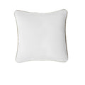 J.elliot 100% Cotton Cushion Cover 43 x 43 cm - Solid Colour Design, White - SuperSaverAU - view 1