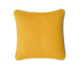 J.elliot 100% Cotton Cushion Cover 43 x 43 cm - Yellow, Solid Colour Design - SuperSaverAU - view 1
