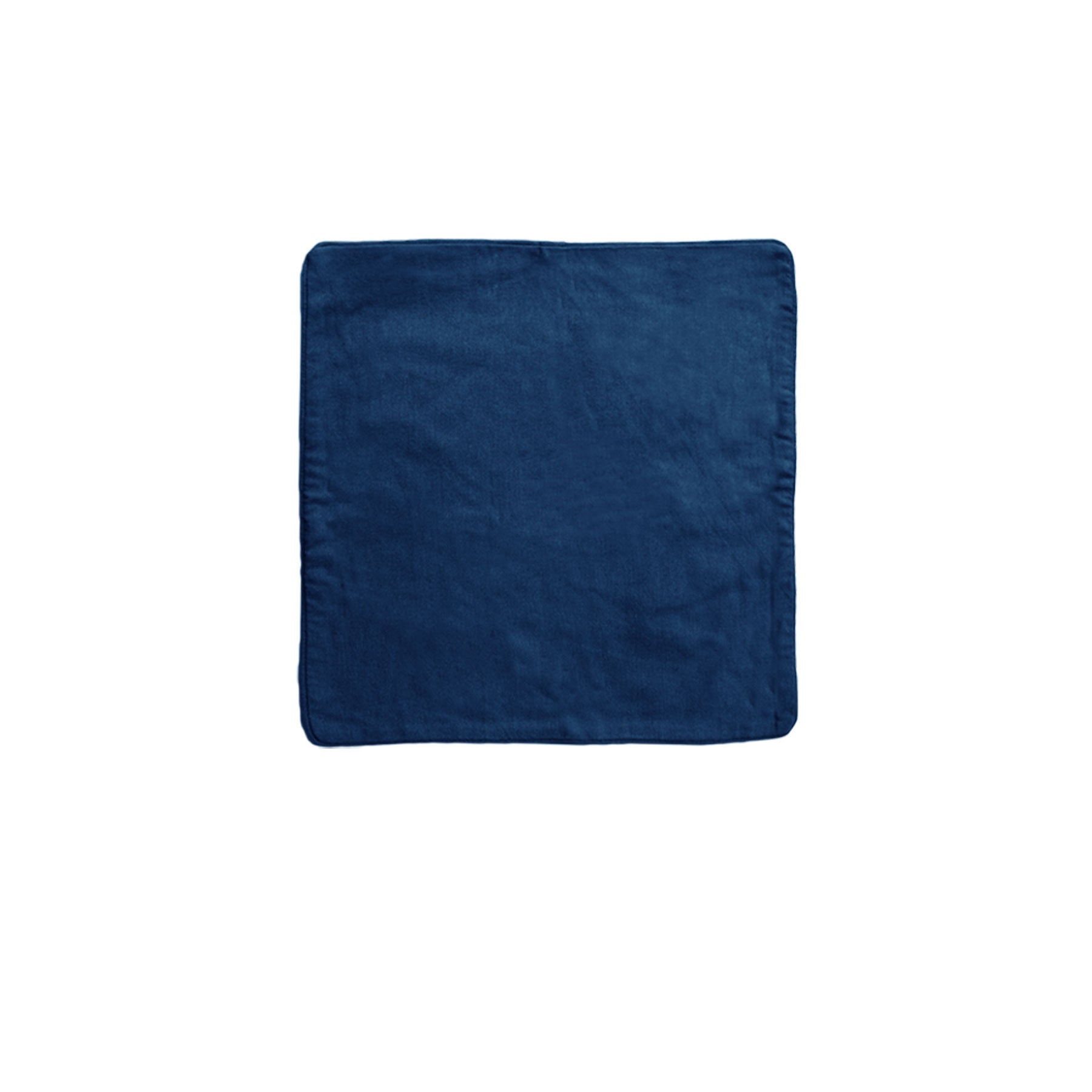 IDC Homewares Lollipop Cotton Piped Square Cushion Cover 40 x 40 cm Dark Blue - SuperSaverAU - view 1