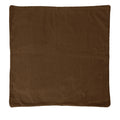 IDC Homewares Lollipop Extra Large Cotton Piped Square Cushion Cover 90 x 90 cm Chocolate - SuperSaverAU - view 1