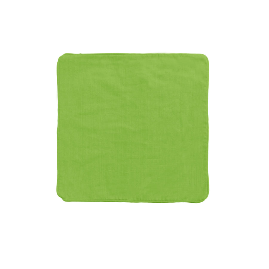 IDC Homewares Panama 100% Cotton Cushion Cover 43 x 43 cm - Lime, Solid Colour Design - SuperSaverAU - view 1