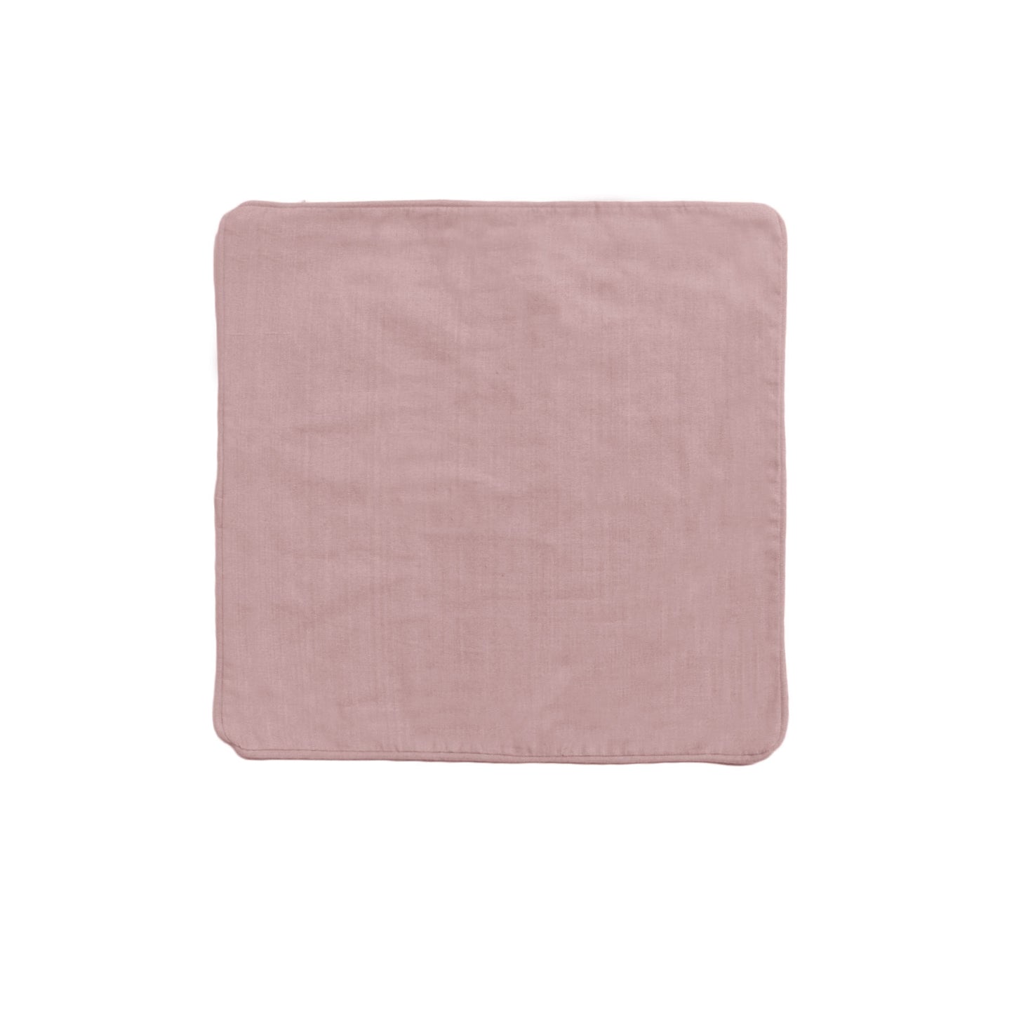 IDC Homewares Panama 100% Cotton Cushion Cover 43 x 43 cm - Mauve, Solid Colour Design