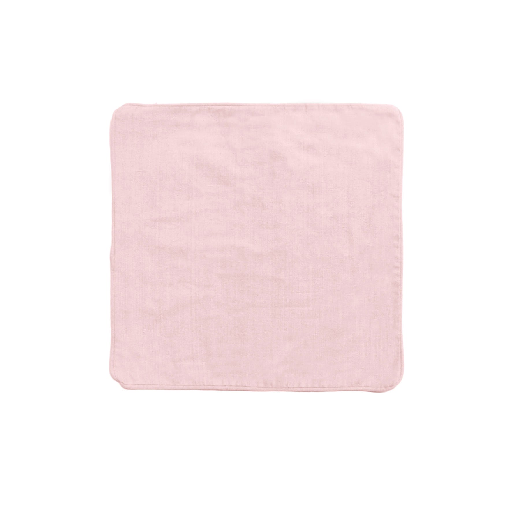 IDC Homewares Panama 100% Cotton Cushion Cover 43 x 43 cm - Pink, Solid Colour Design - SuperSaverAU - view 1
