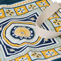 J Elliot Home Kasbah Cotton Tote Shopping Bag 40.5x43x10cm Blue - SuperSaverAU - view 3