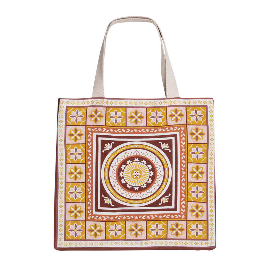 J Elliot Home Kasbah Cotton Tote Shopping Bag 40.5x43x10cm Pink - SuperSaverAU - view 1