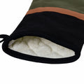 J Elliot Home Cotton Oven Mitt 34 x 15 cm - Quilted, AZO Free, Olive & Black - SuperSaverAU - view 2