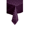 Quality Origo Purple Tablecloth 150 x 320 cm - Geometric Jacquard Design - SuperSaverAU - view 1