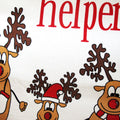 Santa's Little Helper Cotton Table Runner 33 x 180 cm - Reindeer Print Design - SuperSaverAU - view 2