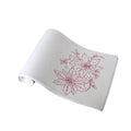 Christmas Print White Table Runner 33 x 180cm - Polyester, Machine Washable - SuperSaverAU - view 1