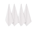 J Elliot Home Waffle Set of 4 Cotton Tea Towels 50 x 70 cm - AZO Free Dyes - SuperSaverAU - view 1