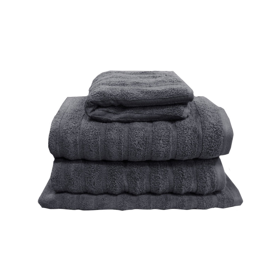 J Elliot Home Set of 4 Cotton Bath Towels 100% Cotton Soft Touch Ash - SuperSaverAU - view 1