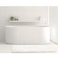 Toggle Microfiber Bath Mat 1600GSM Non-Slip Fast Drying White 50 x 80 cm - SuperSaverAU - view 1