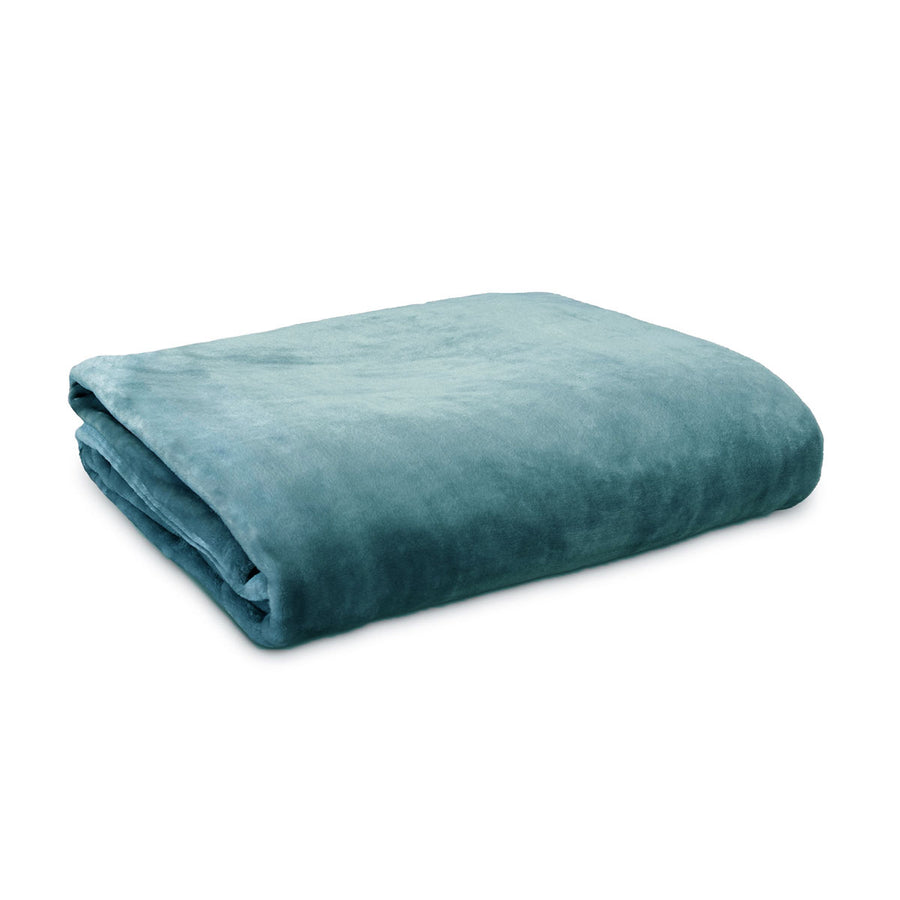 Ardor Luxury Plush Blanket Stormy Sea - Double, 300GSM, Solid Colour Design - SuperSaverAU - view 1
