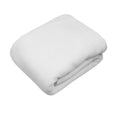 Algodon Sophie Cotton Waffle Blanket – White Queen 245 x 240cm