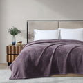 Ardor Teddy Mauve Ultra Soft Fleece Blanket – Queen 240 x 245cm
